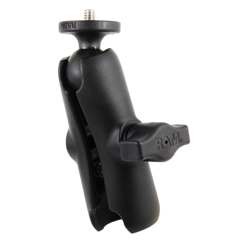 Bras à double emboîtement RAM® avec adaptateur pour caméra d'action 1/4"-20