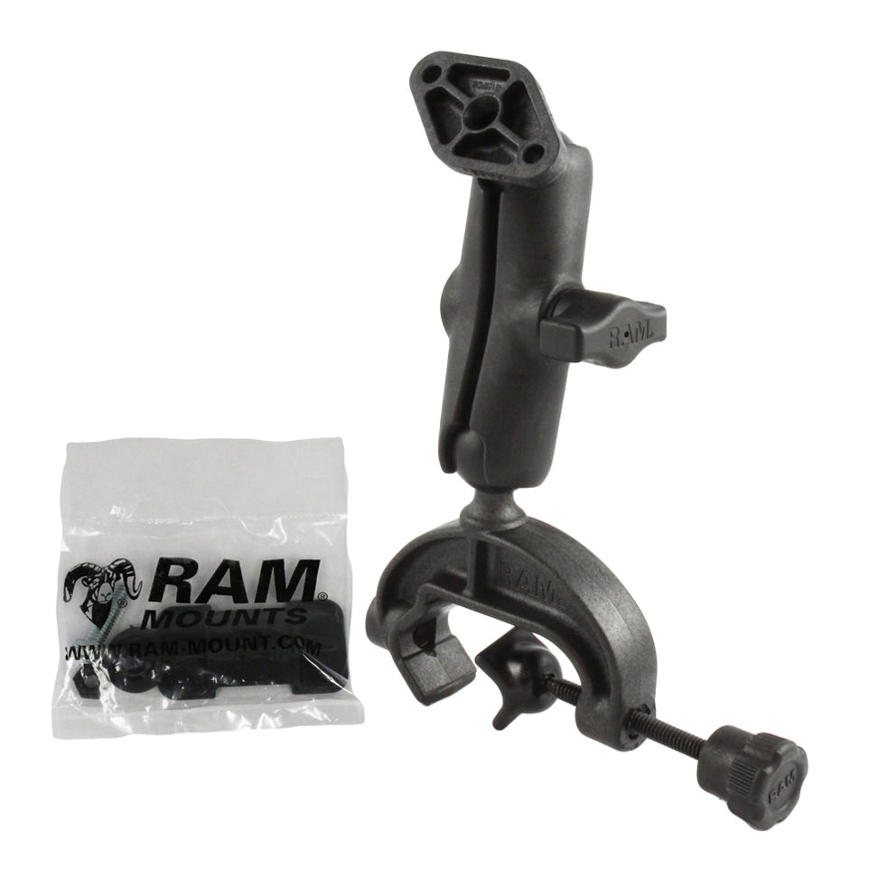 RAM® composiet jukklemhouder met ruitvormige plaat - medium