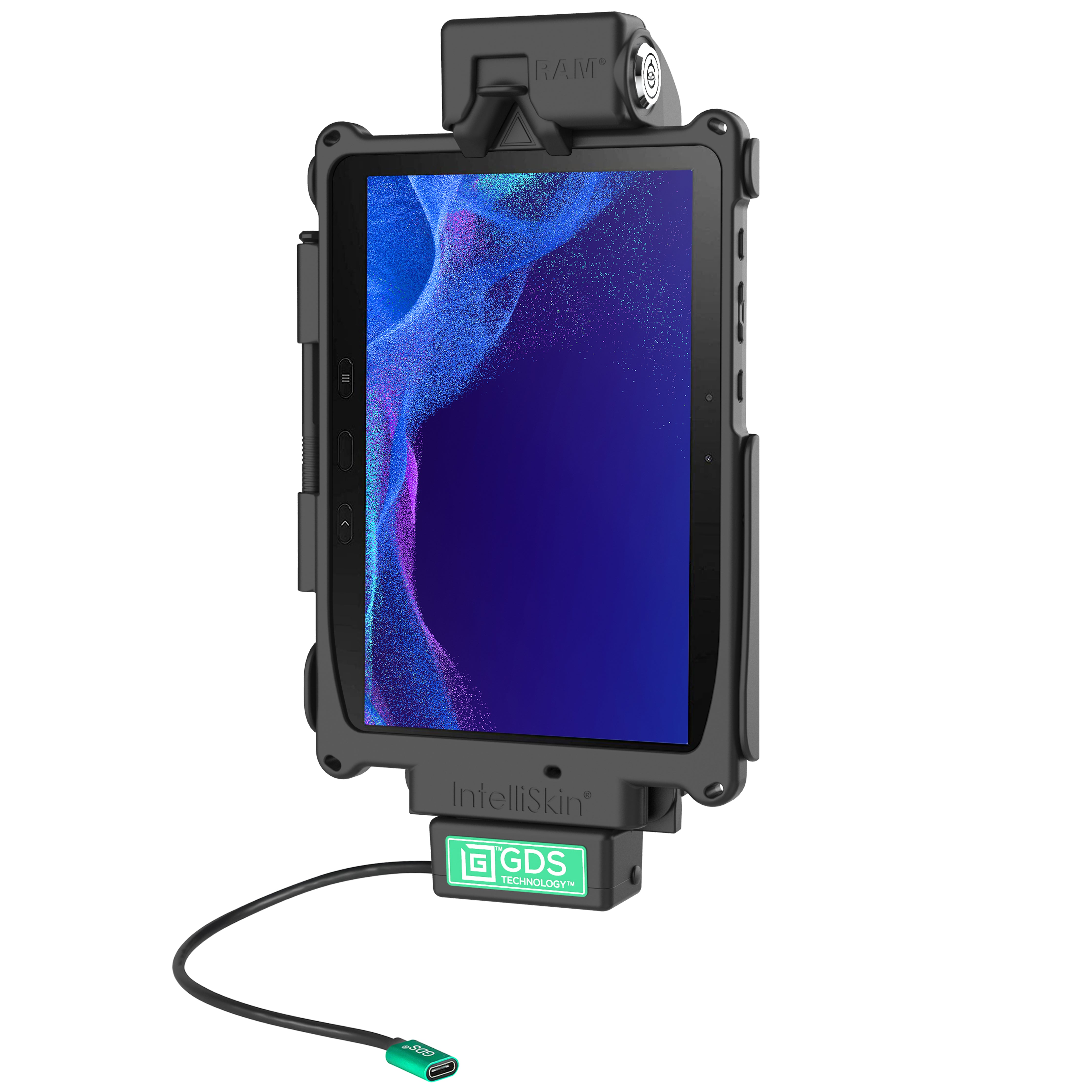 Vergrendelbare GDS® Tough-Dock™ voor Samsung Tab Active5 Pro & 4 Pro