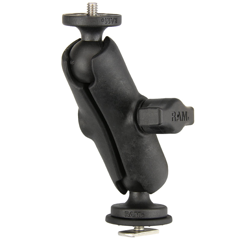 RAM® Track Ball™ houder met 1/4"-20 actiecamera-adapter