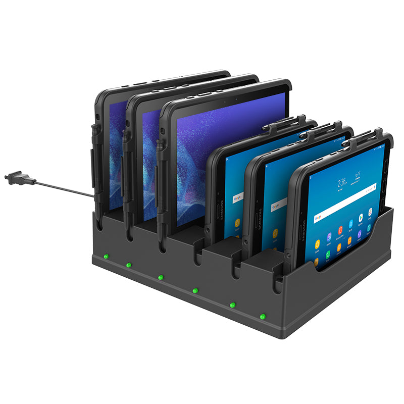 RAM® 6-poorts dock voor Tab Active Pro & Tab Active3 met OtterBox uniVERSE