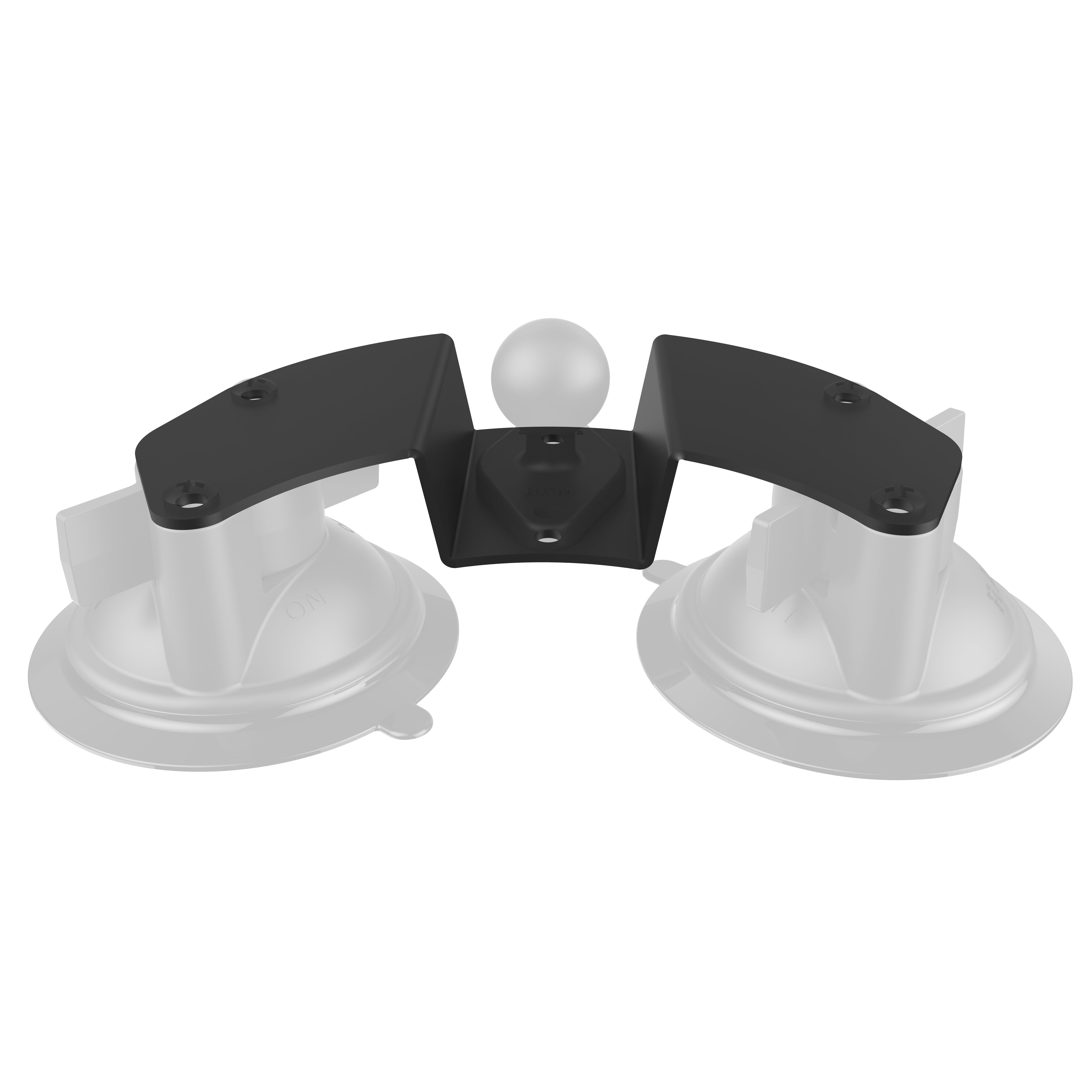 RAM® adapterplaat voor RAM® Twist-Lock™ dubbele zuignapbasis