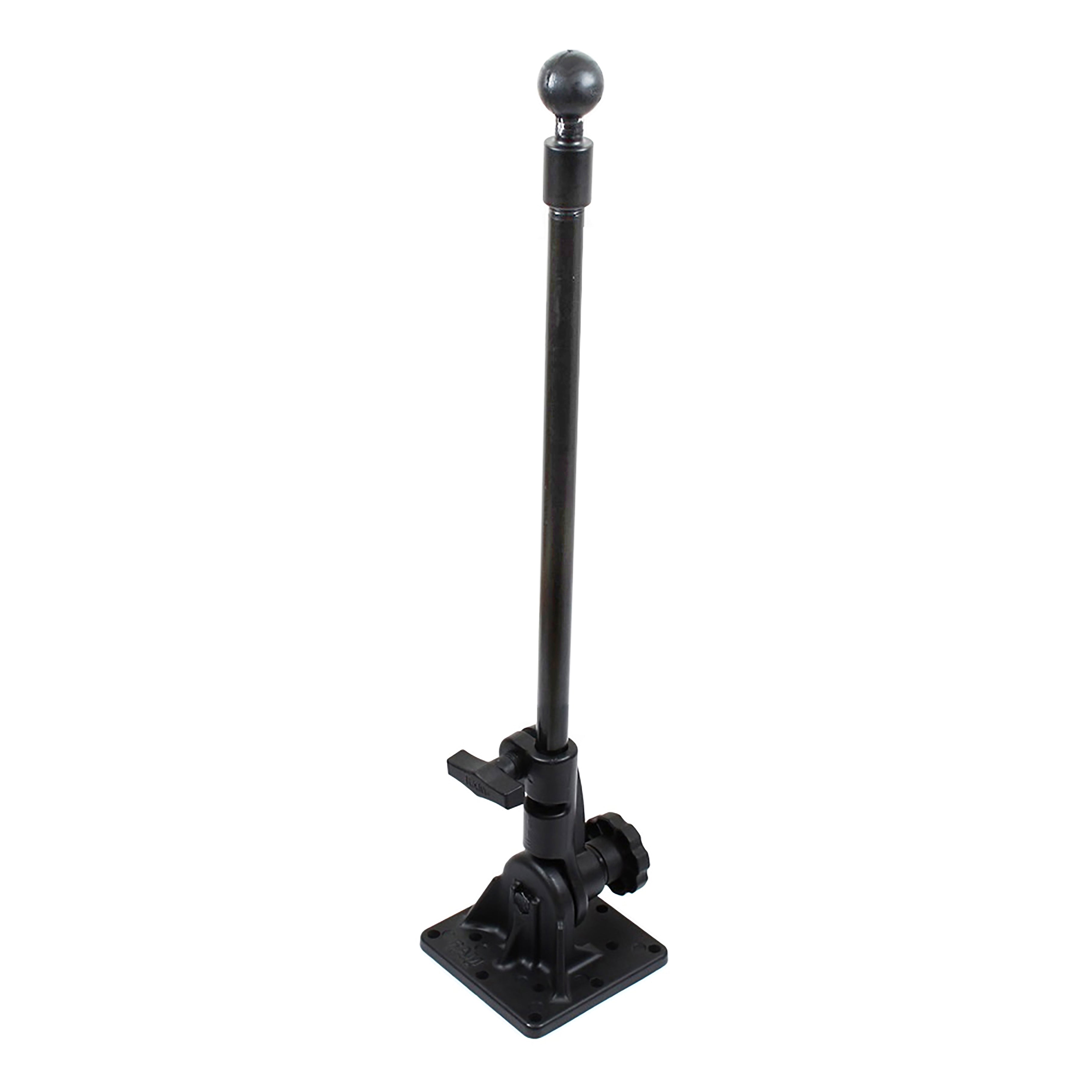 RAM® voetstukbasis met kogel van 1.5" met 18" lange buis