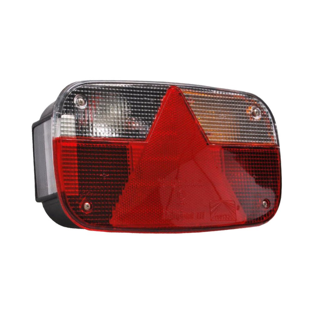 Achterlicht Multipoint III halogeen 12V 6-functie 5-pin rechts mistlicht