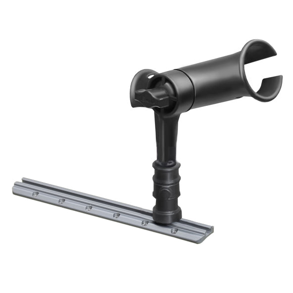 RAM® Tube Jr.™ hengelhouder met RAM® Adapt-A-Post™ railbasis - 4" post