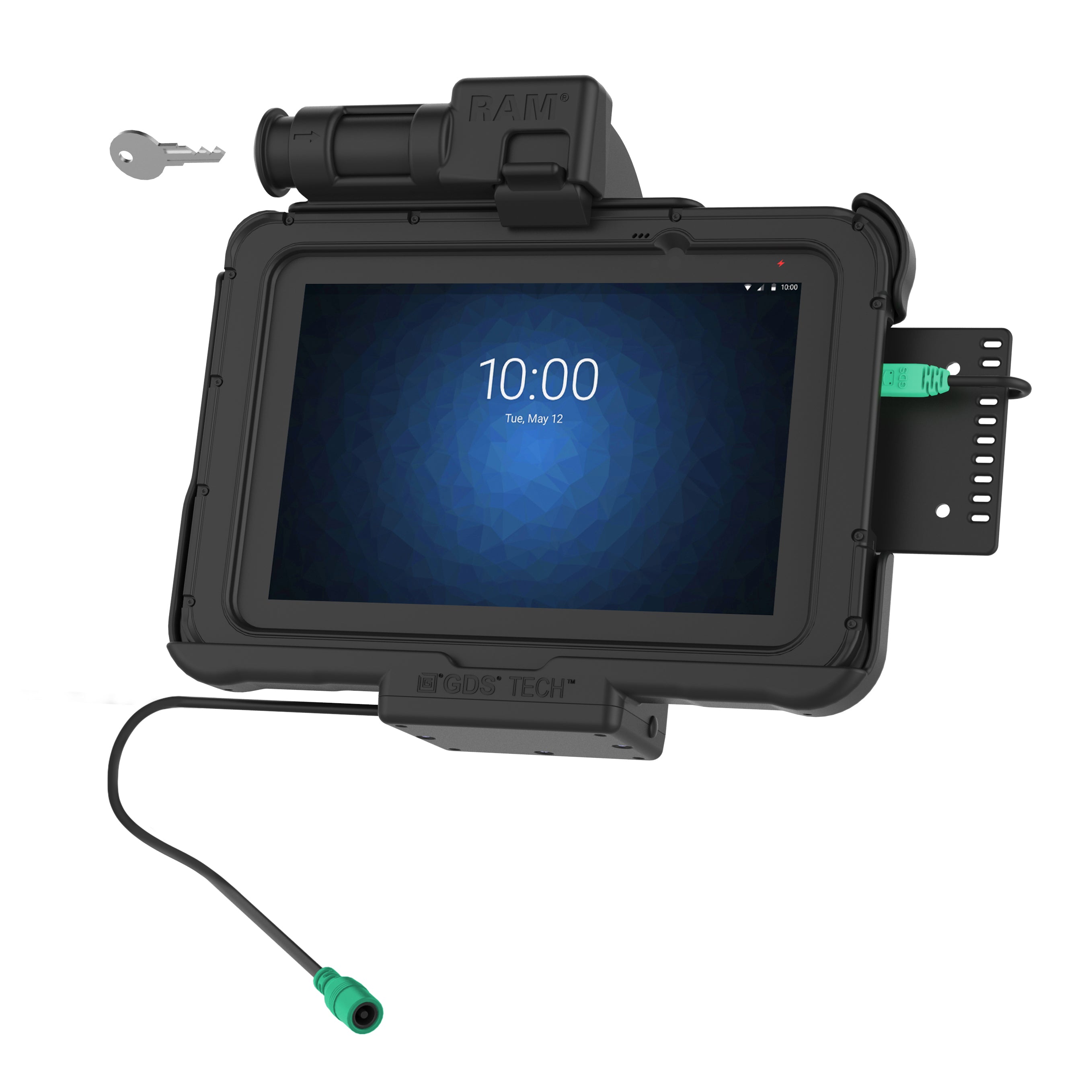 GDS® dock met voeding en sleutelslot voor Zebra ET5x 8.3" & 8.4" serie