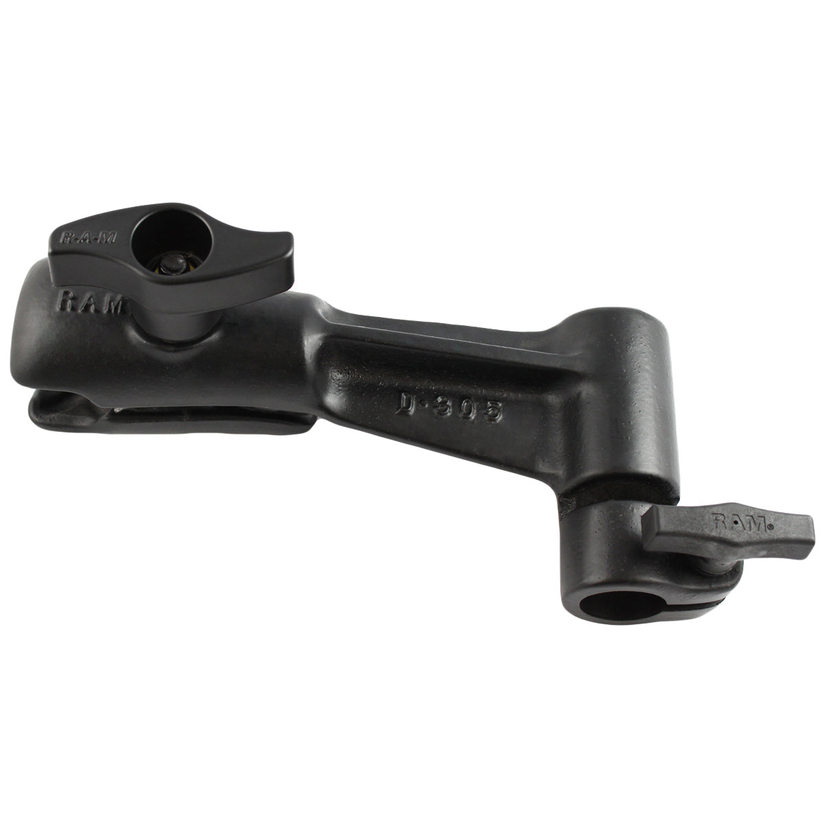 RAM® zwenkarm met 1" NPT-gat en enkele komarm