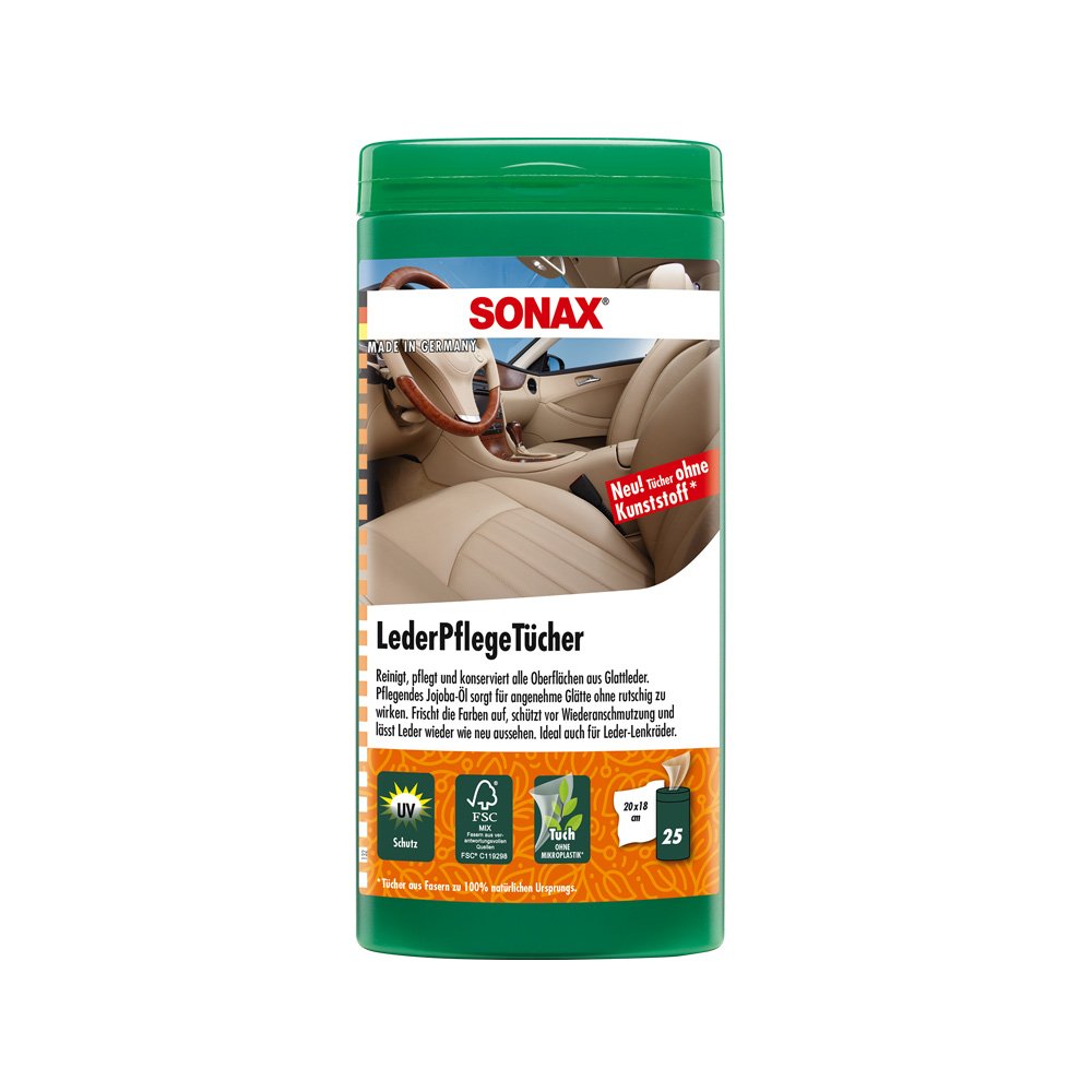 LEDerverzorgerLeatherCareWipes Box (25 stuks)