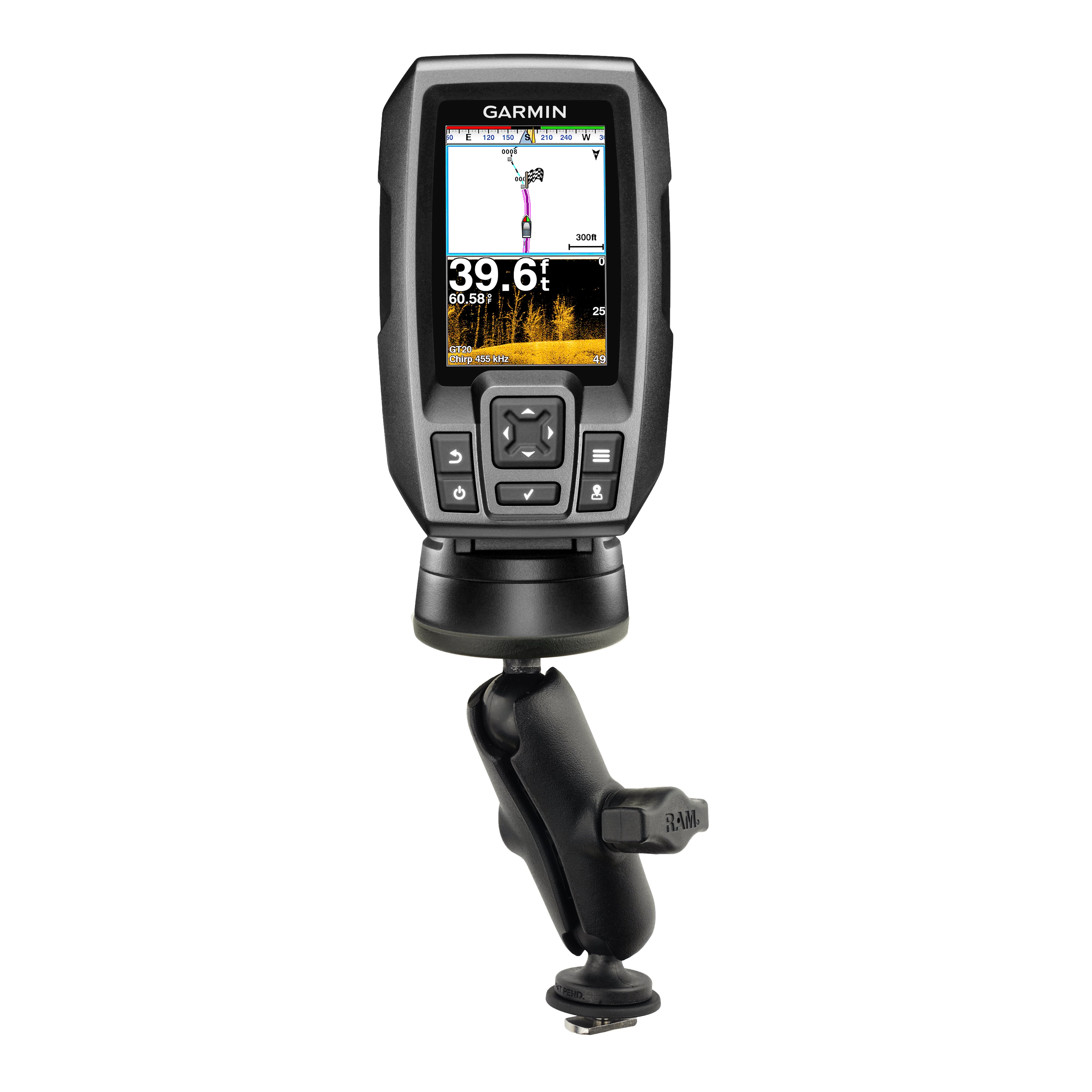 RAM® Track Ball™ houder voor Garmin Striker + meer