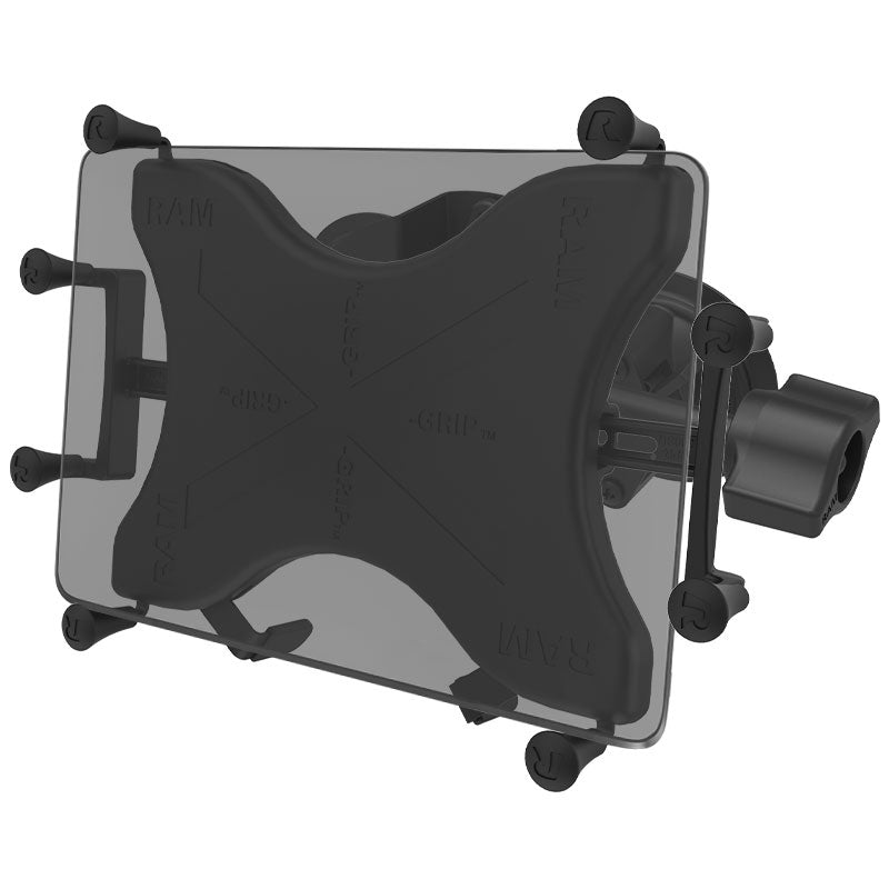 RAM® X-Grip® met dubbele zuignap voor 9"-11" tablets - verdiepte plaat