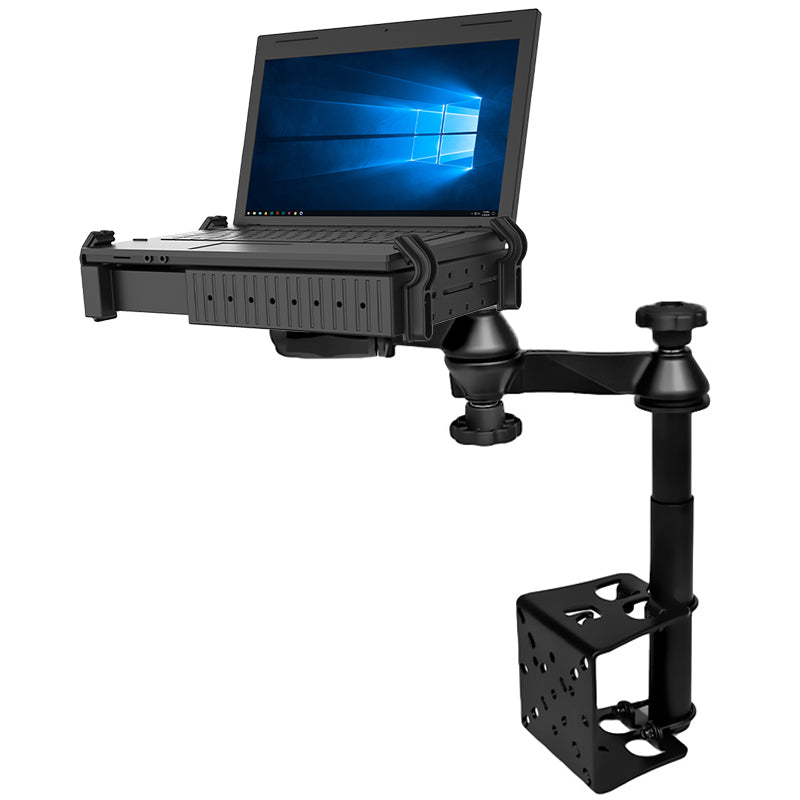 RAM® verticale 5" offset Drill-Down laptophouder