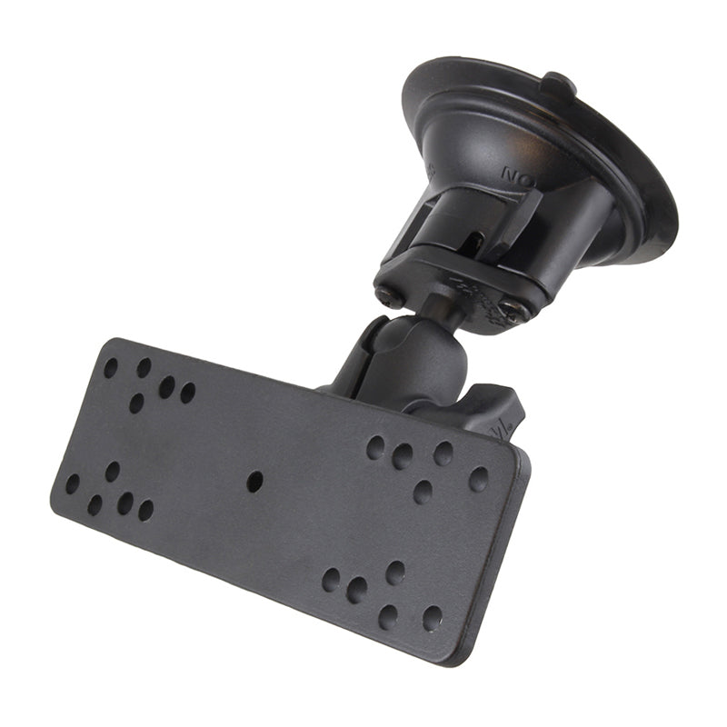 RAM® Twist-Lock™ zuignaphouder met elektronicaplaat – kort