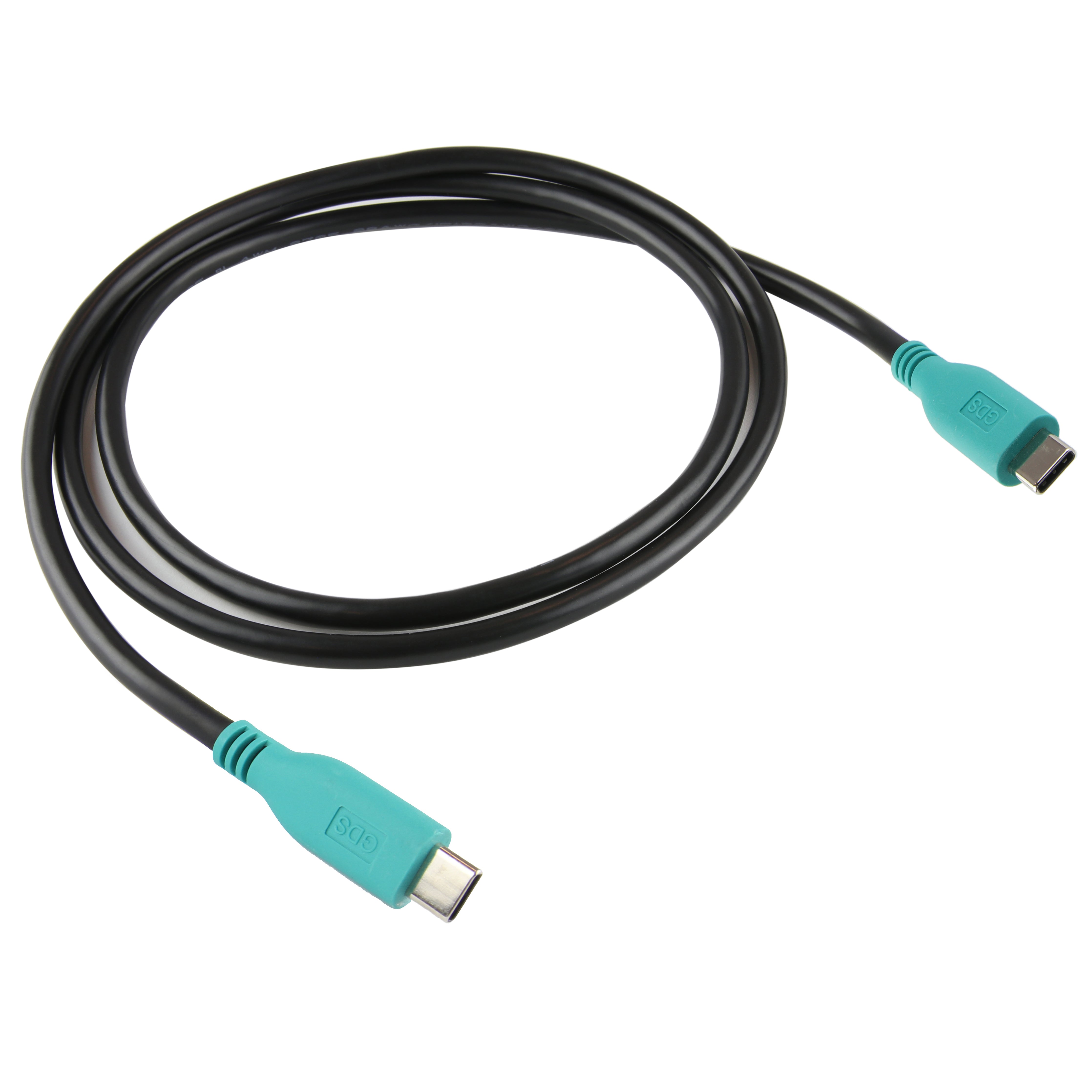 GDS® originele USB-Type-C 2.0 mannelijk-naar-mannelijk kabel van 1M
