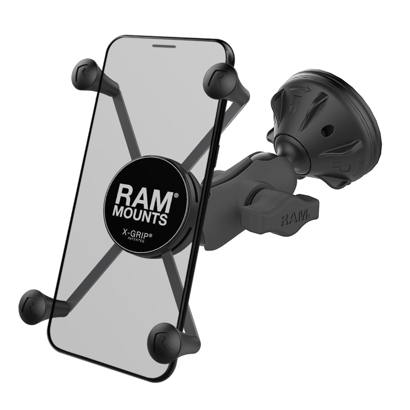 RAM® X-Grip® grote telefoonhouder met composiet zuignapbasis