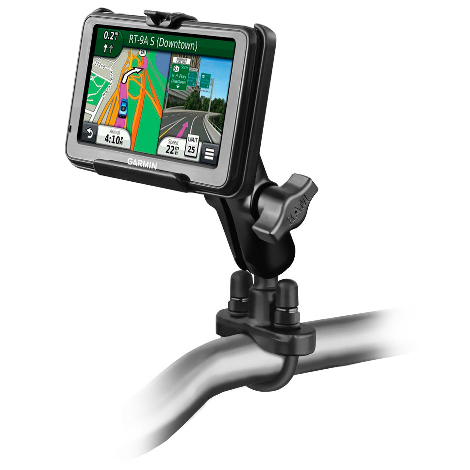 RAM® stuur-U-bouthouder voor Garmin nuvi 200W-serie, 2495LMT en meer