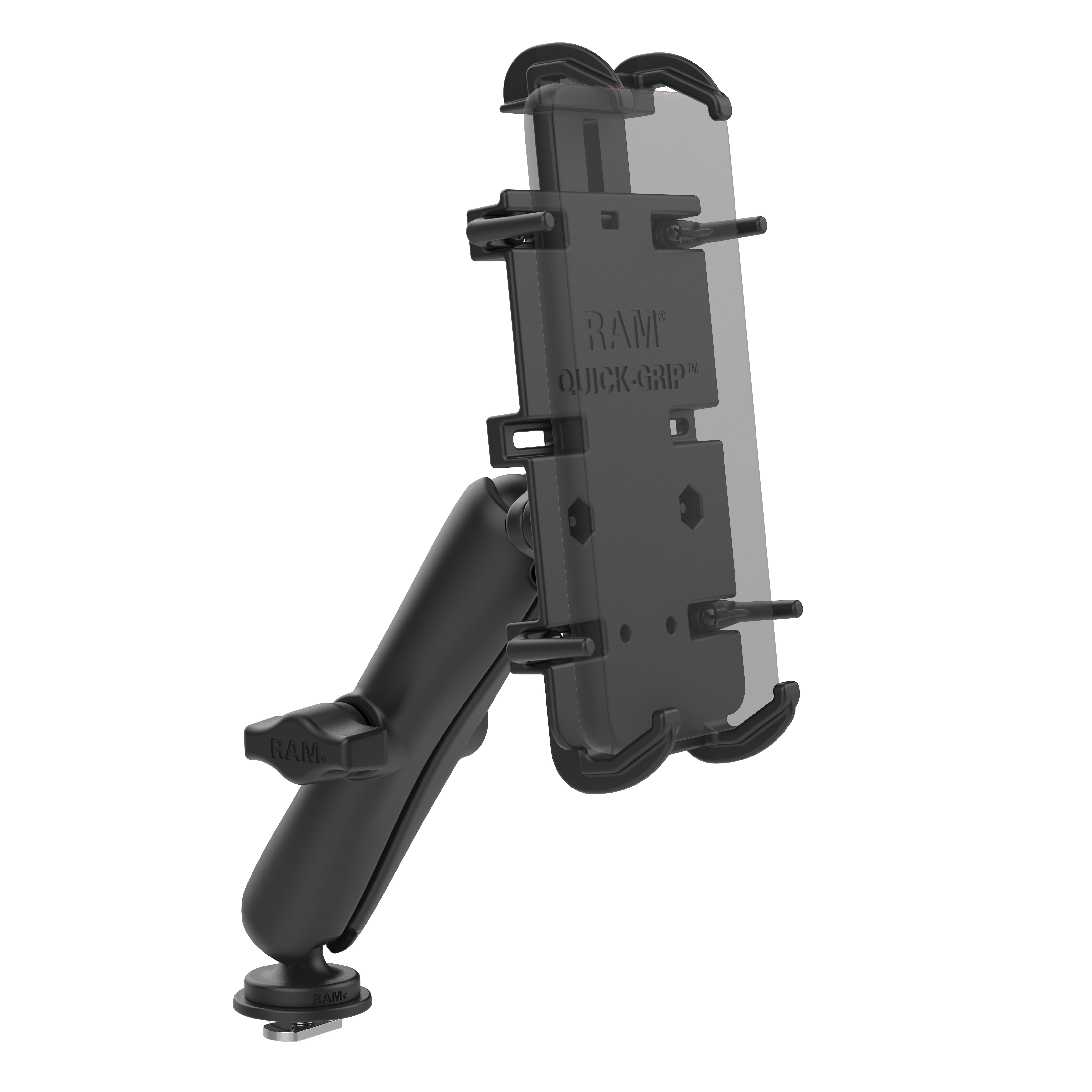 RAM® Quick-Grip™ XL telefoonhouder met Track Ball™ basis - lang