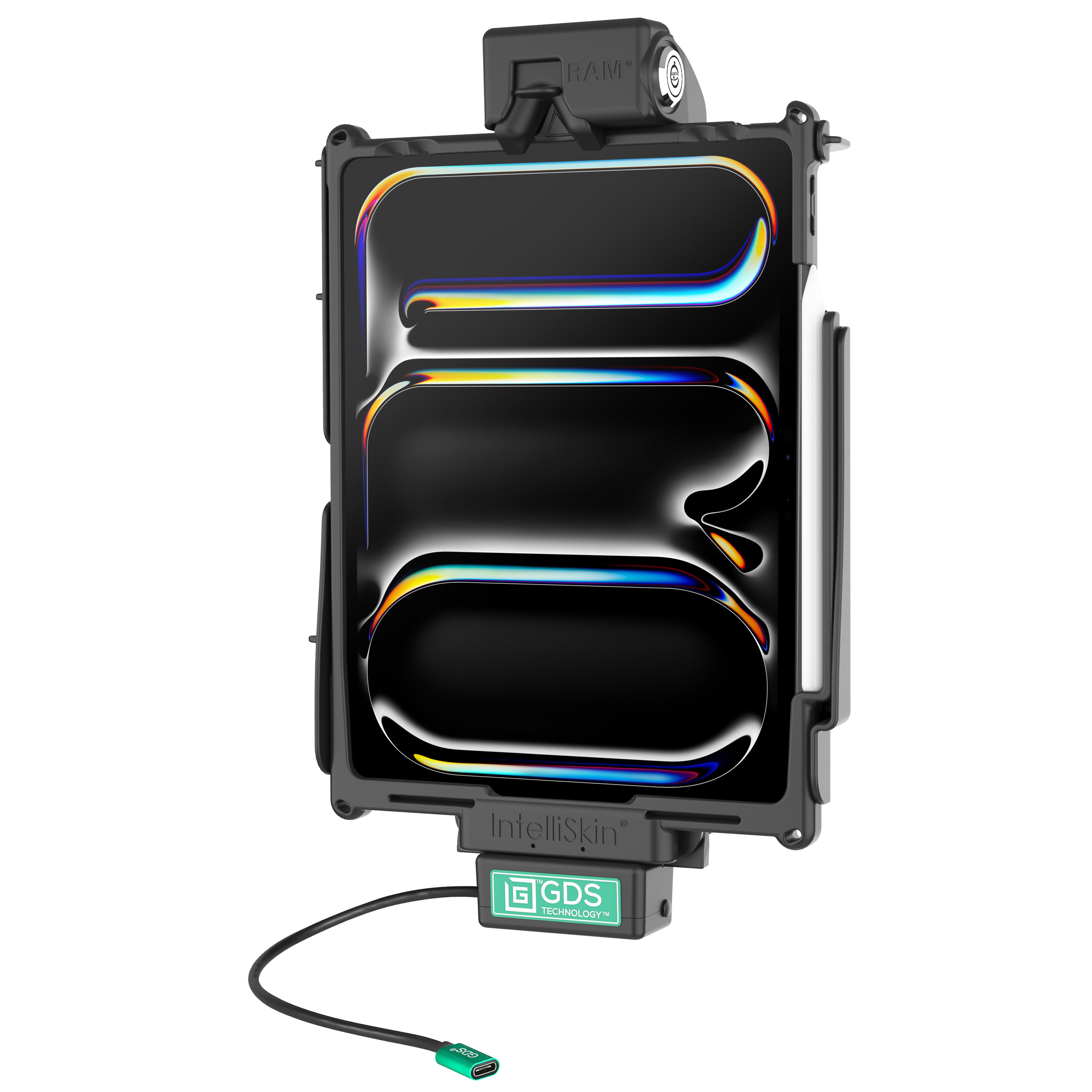 Vergrendelbare GDS® Tough-Dock™ voor iPad Pro 12.9 3rd - 6th, Pro 13 & Air 13