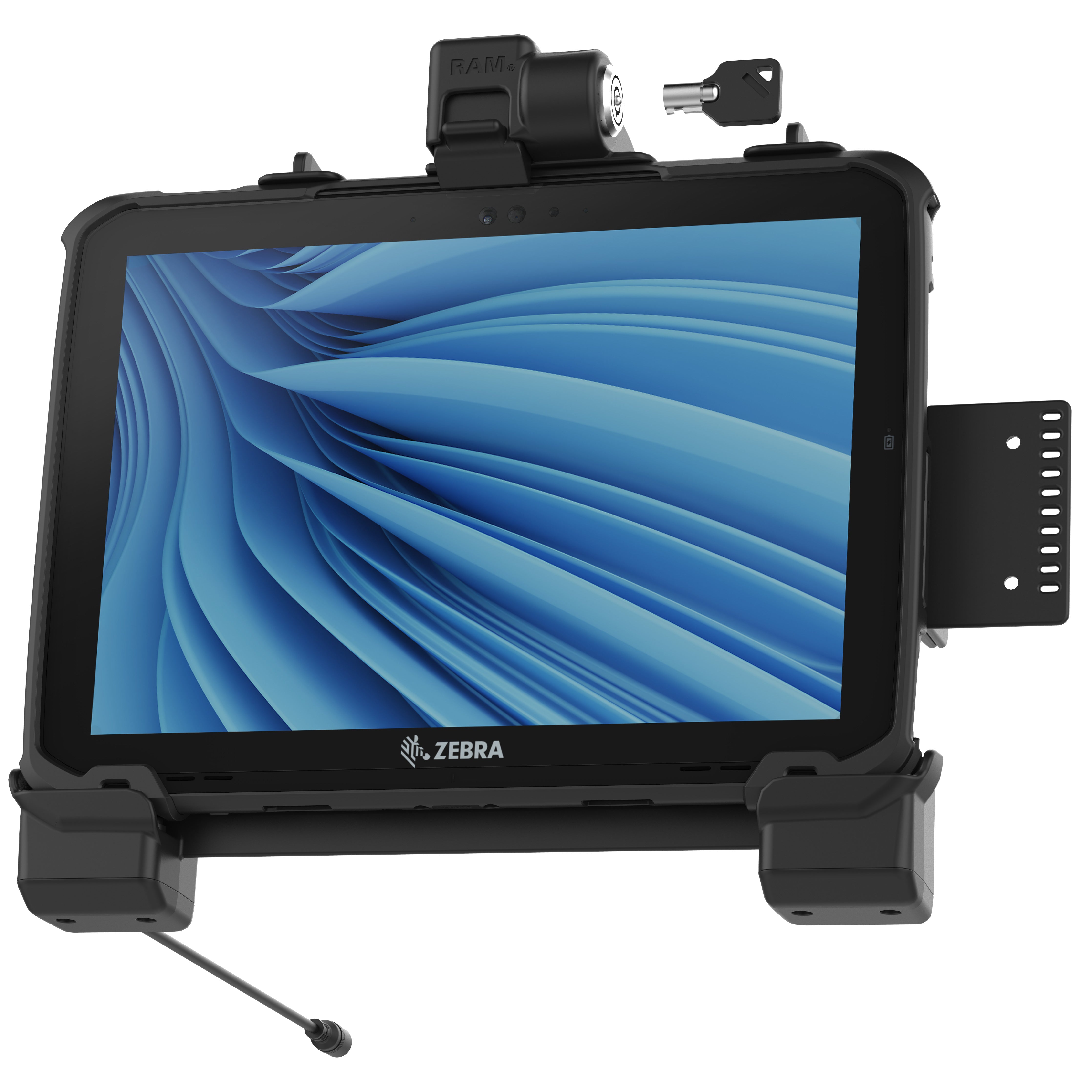 Zasilana blokada RAM® dla tabletu Zebra ET8x 2-w-1
