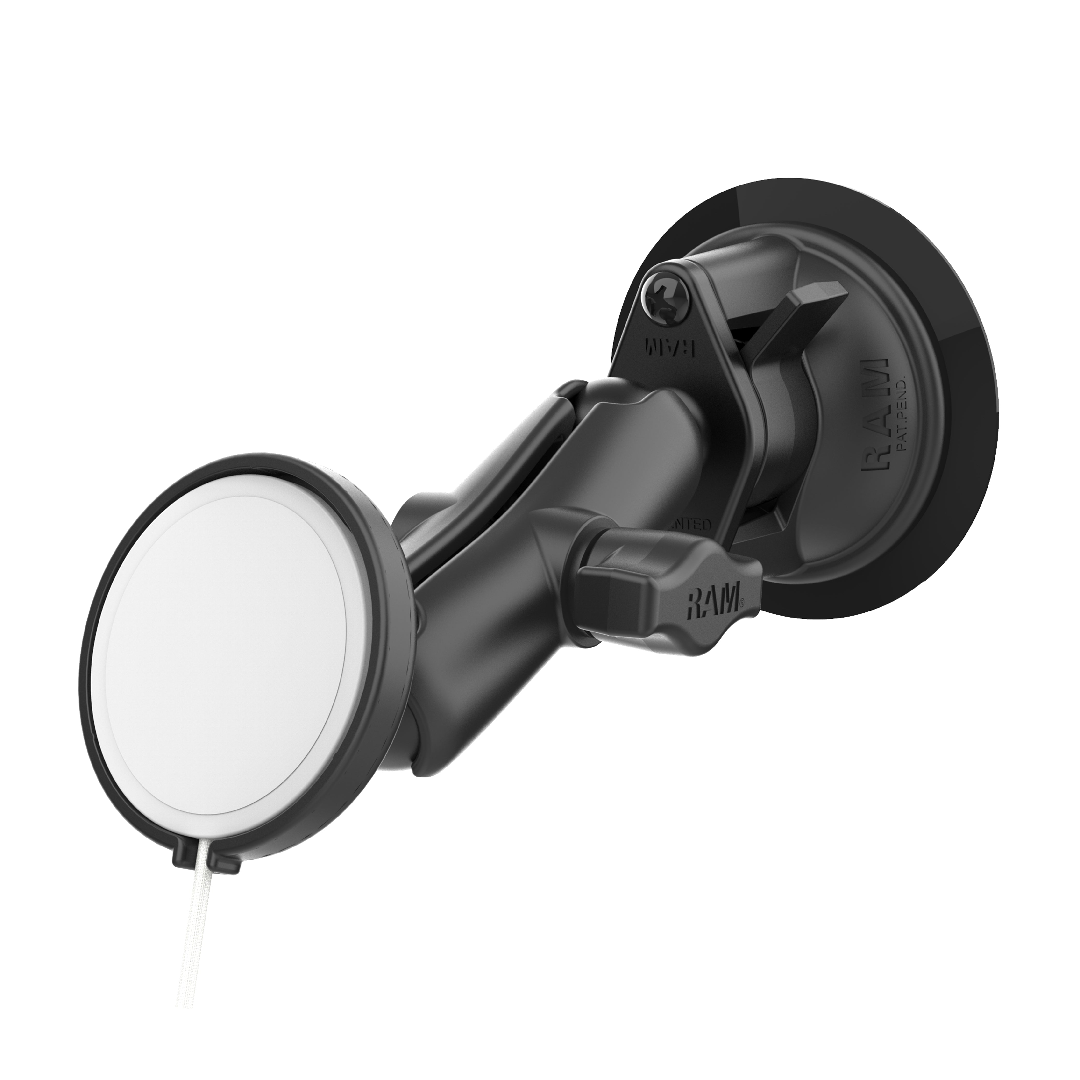 RAM® Twist-Lock™ zuignaphouder voor Apple MagSafe (2024+)