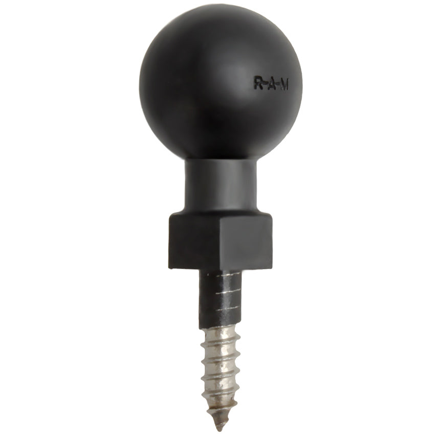 RAM® Tough-Ball™ med 1/4"-20 trægevindbolt