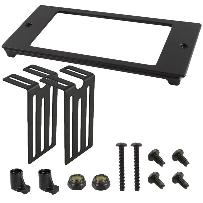 RAM® Tough-Box™ 4" skræddersyet frontplade til enheder på 6.06" x 3.3"