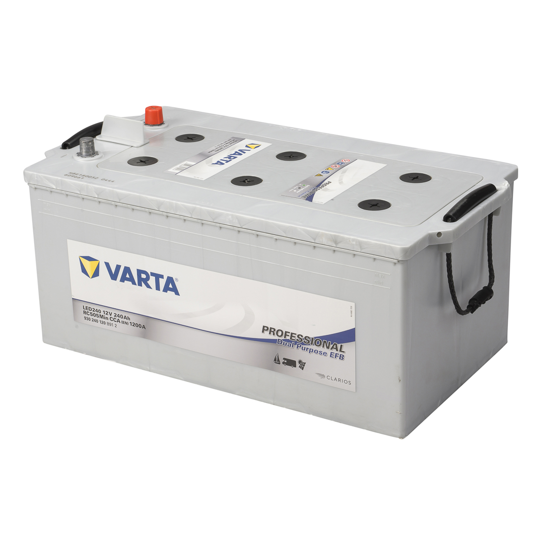 VARTA Accu Dual Purpose LED240  - 12V/240AH - 930.240.120