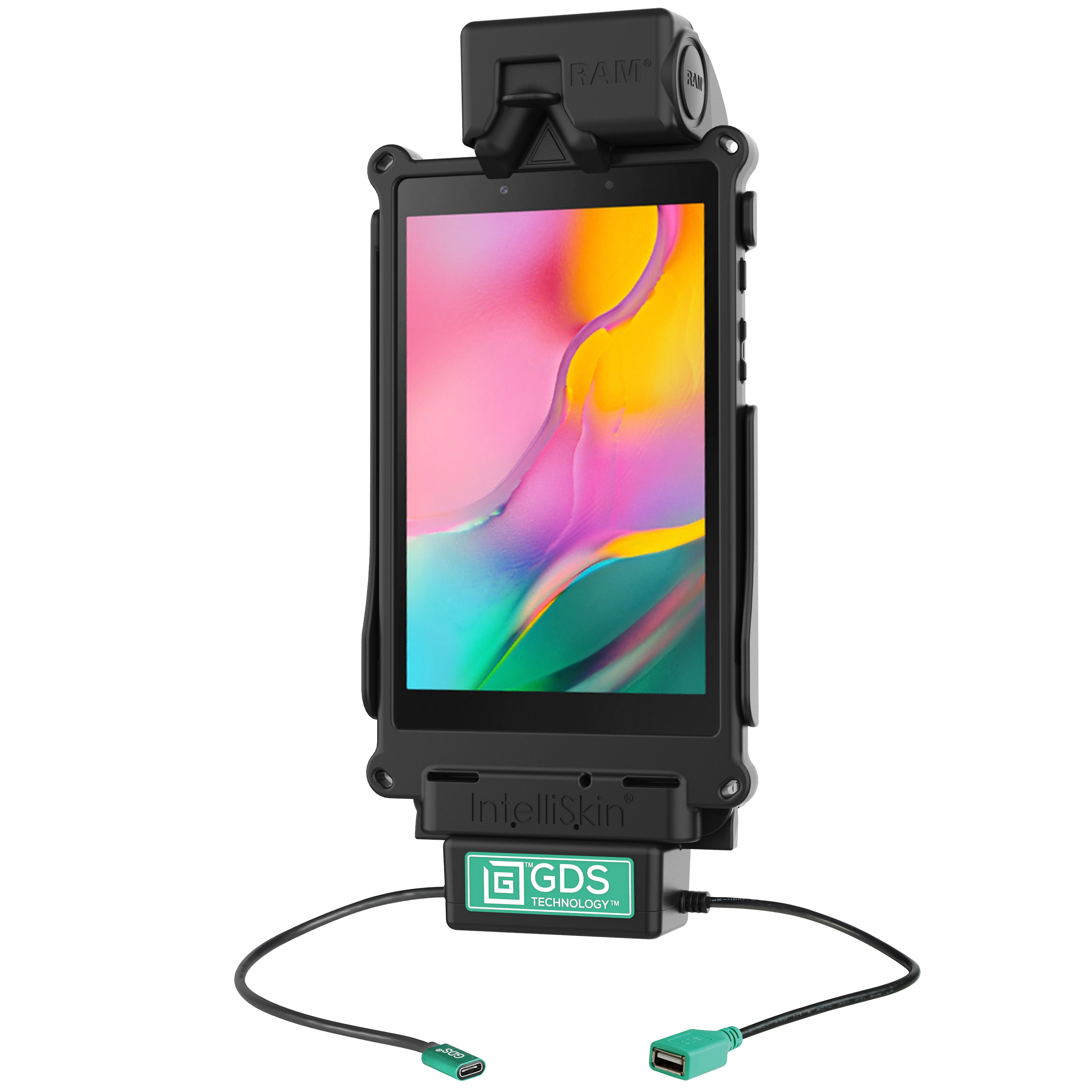GDS® Tough-Dock™ + enkele USB-A voor Samsung Tab A 8.0 (2019)