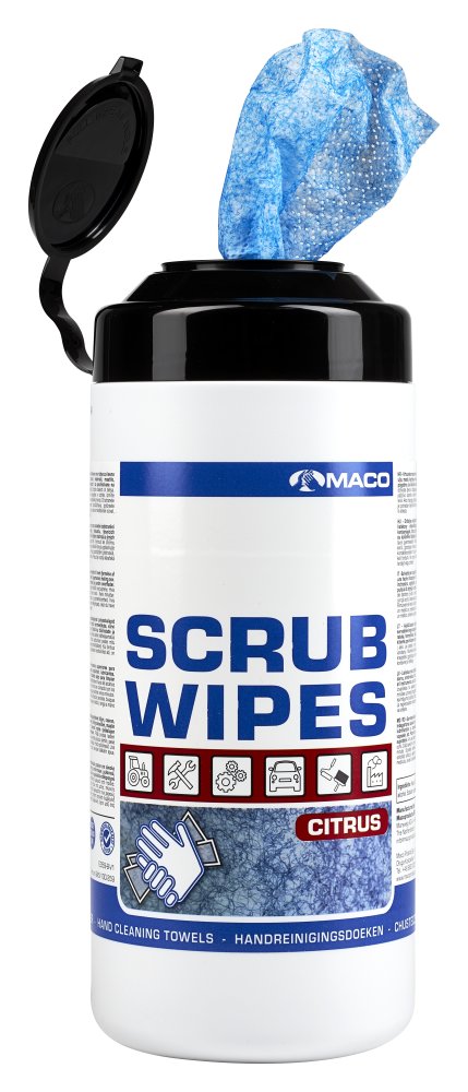 Lingettes de nettoyage ScrubWipesCitrus 200 mm x 300 mm (50 pièces)