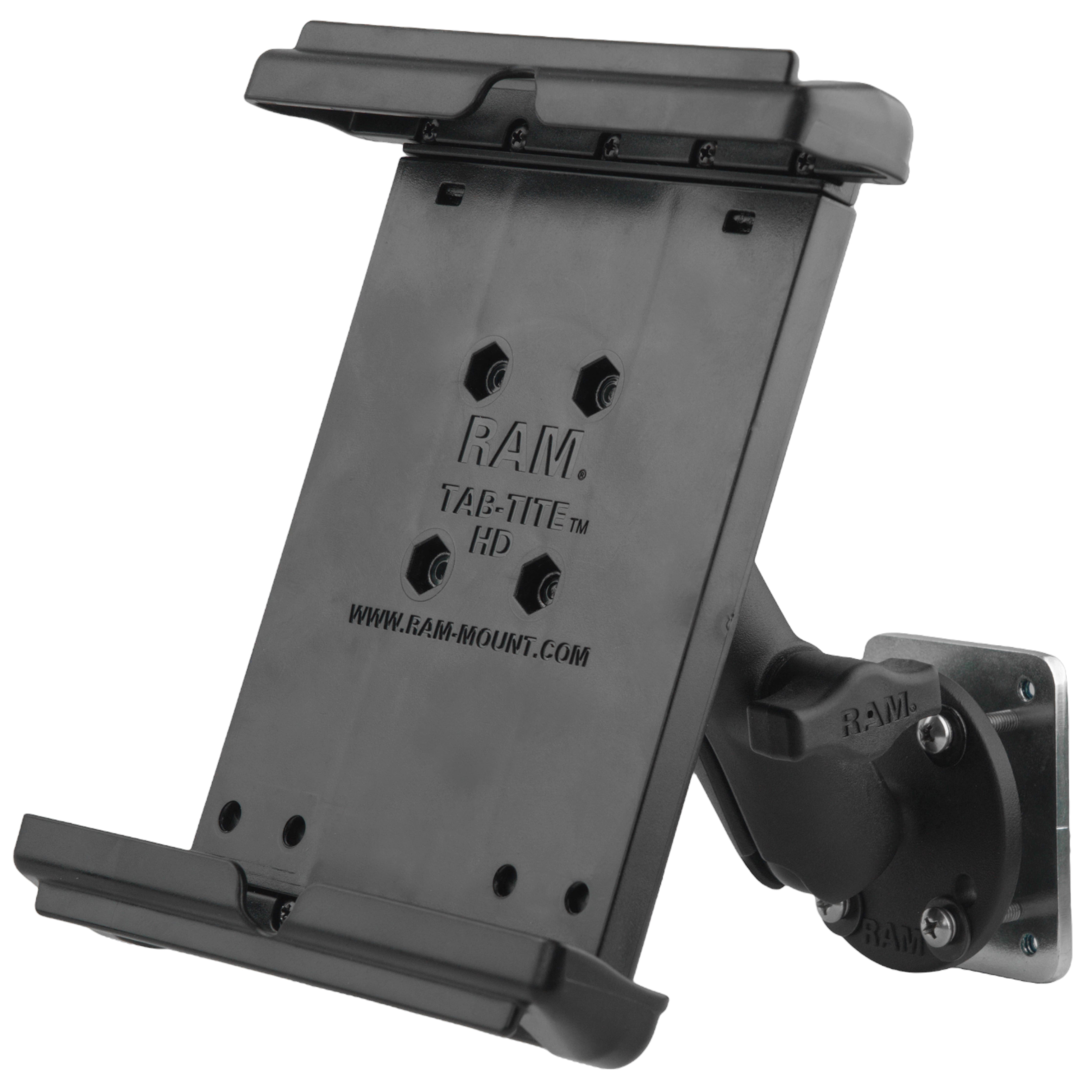 RAM® dashboardhouder met montageplaat voor 8" tablets met hoes