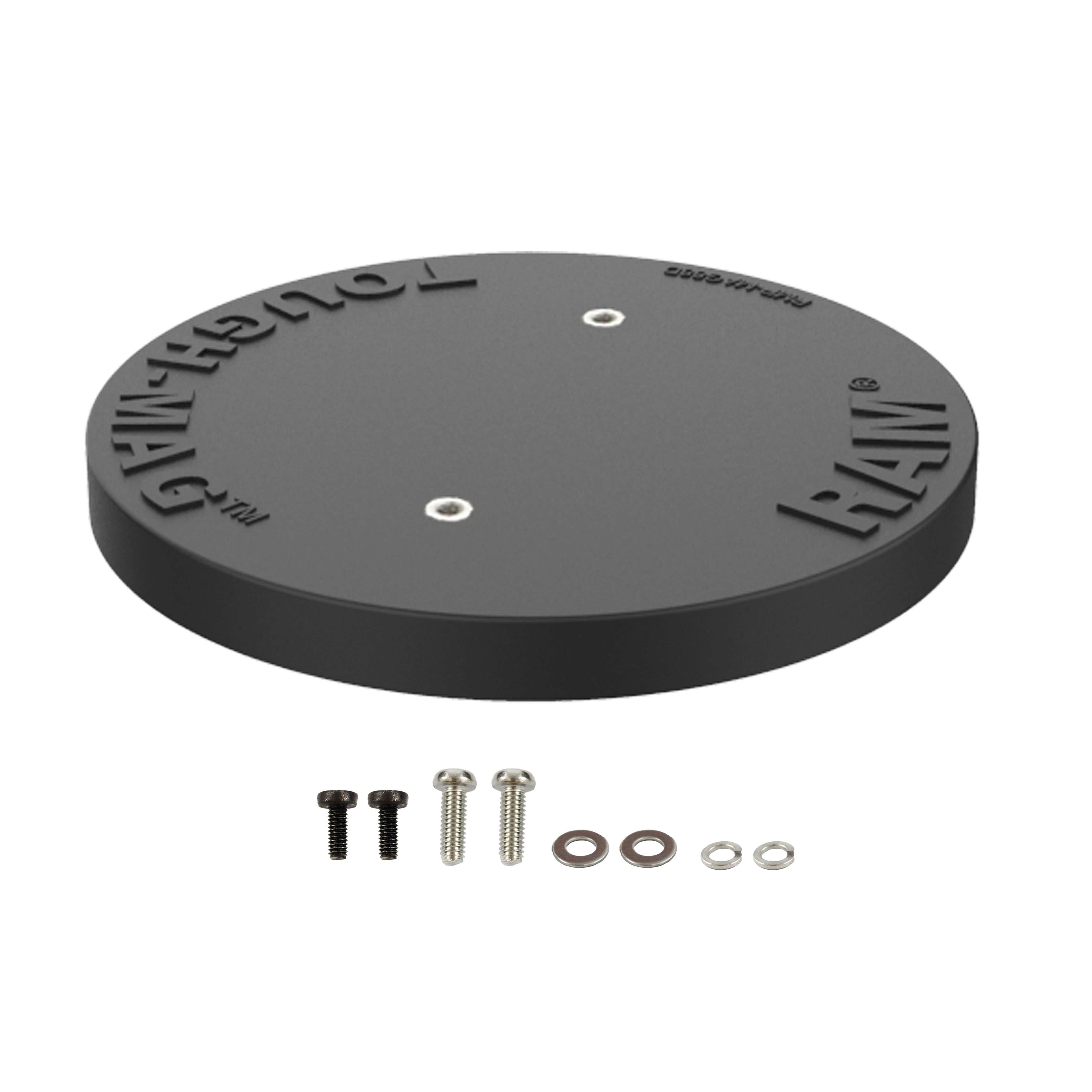 Adattatore magnetico RAM® Tough-Mag™ con diametro 88mm e pattern AMPS a 2 fori