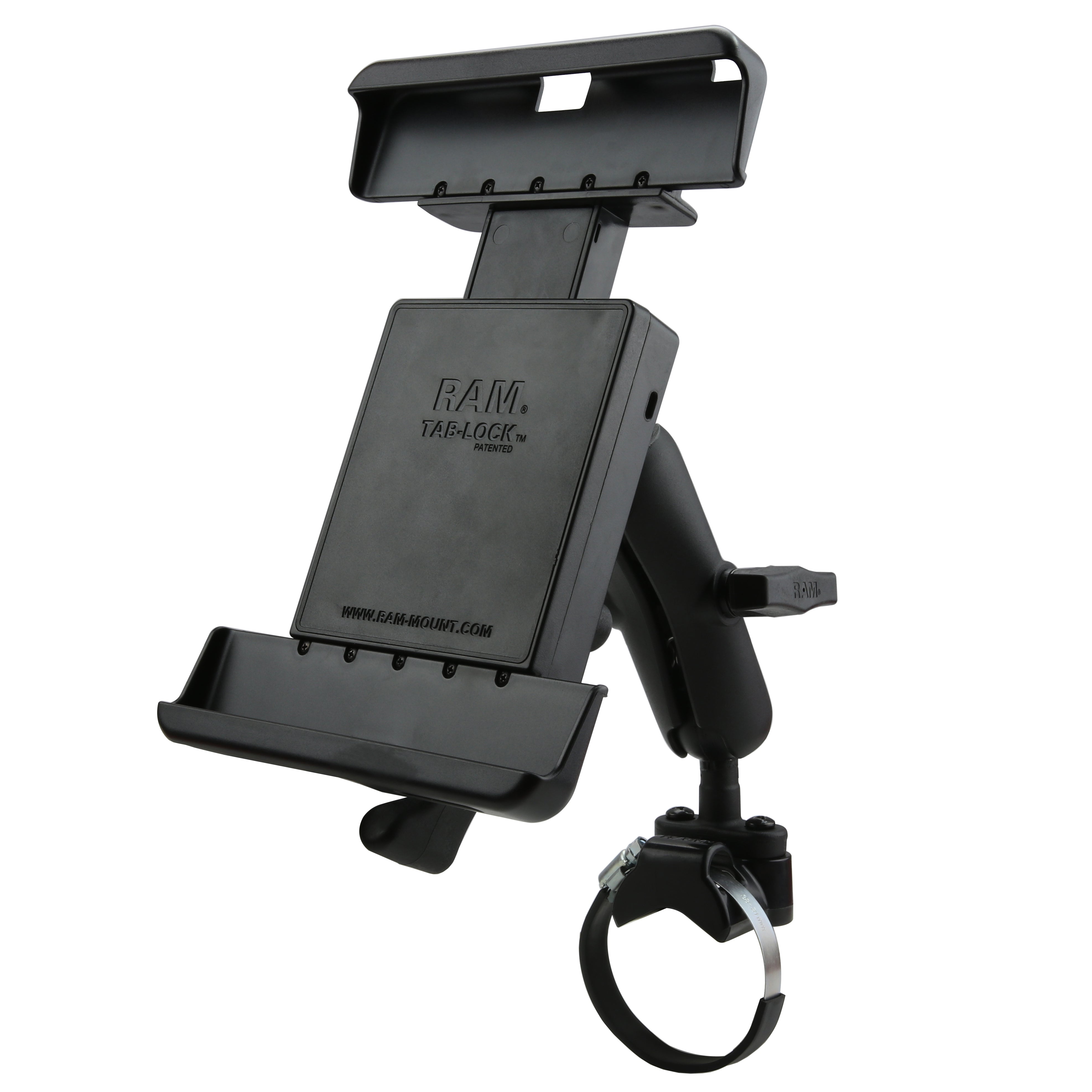 RAM® ATV/Side By Side railhouder voor 10" tablets met stevige hoezen