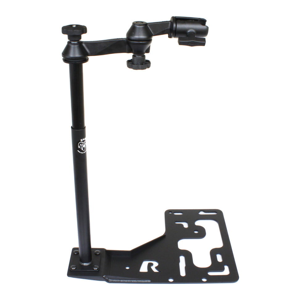 Soporte universal RAM® No-Drill™ para camiones pesados con brazo de rótula