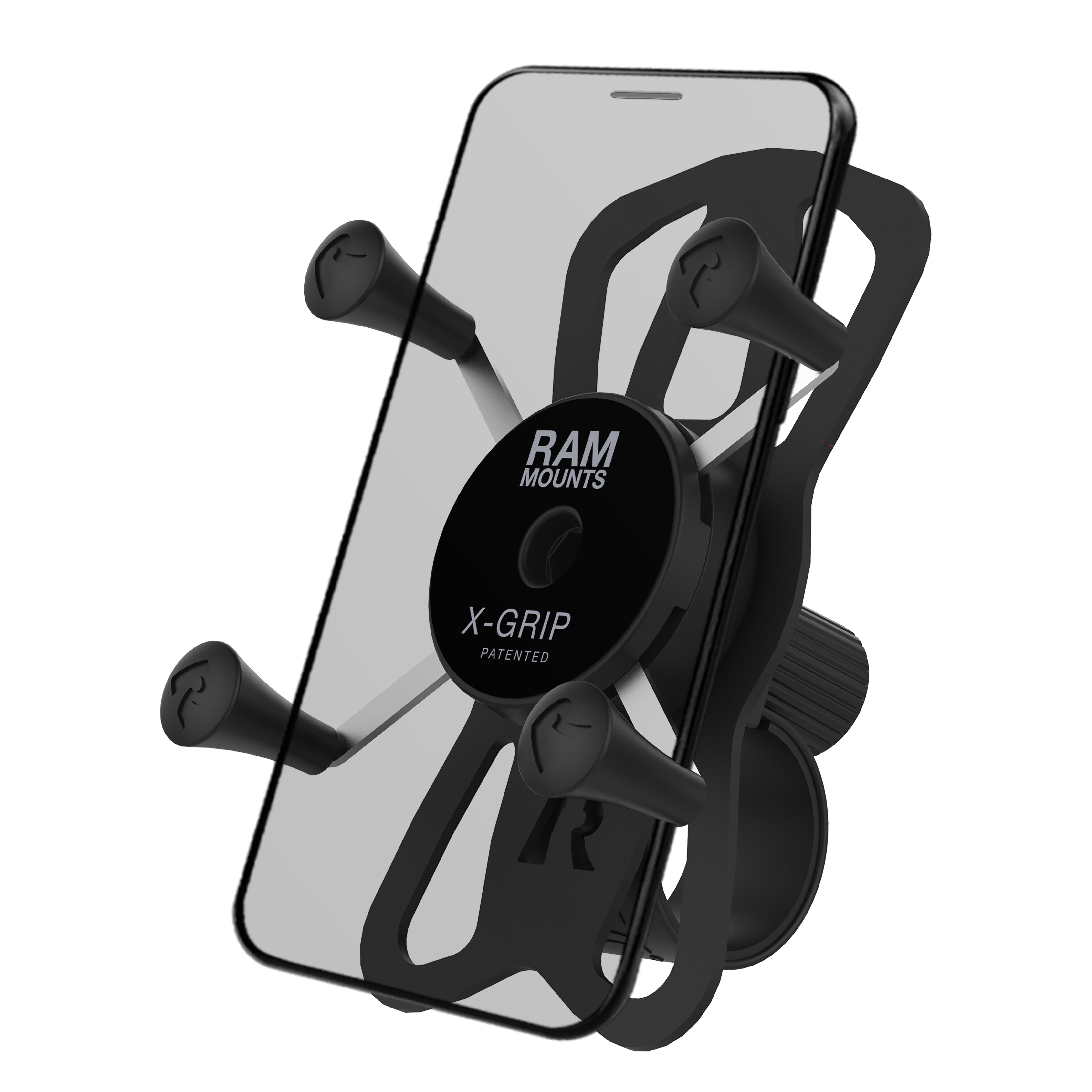 RAM® X-Grip® telefoonhouder met RAM® Tough-Strap™ stuurbasis