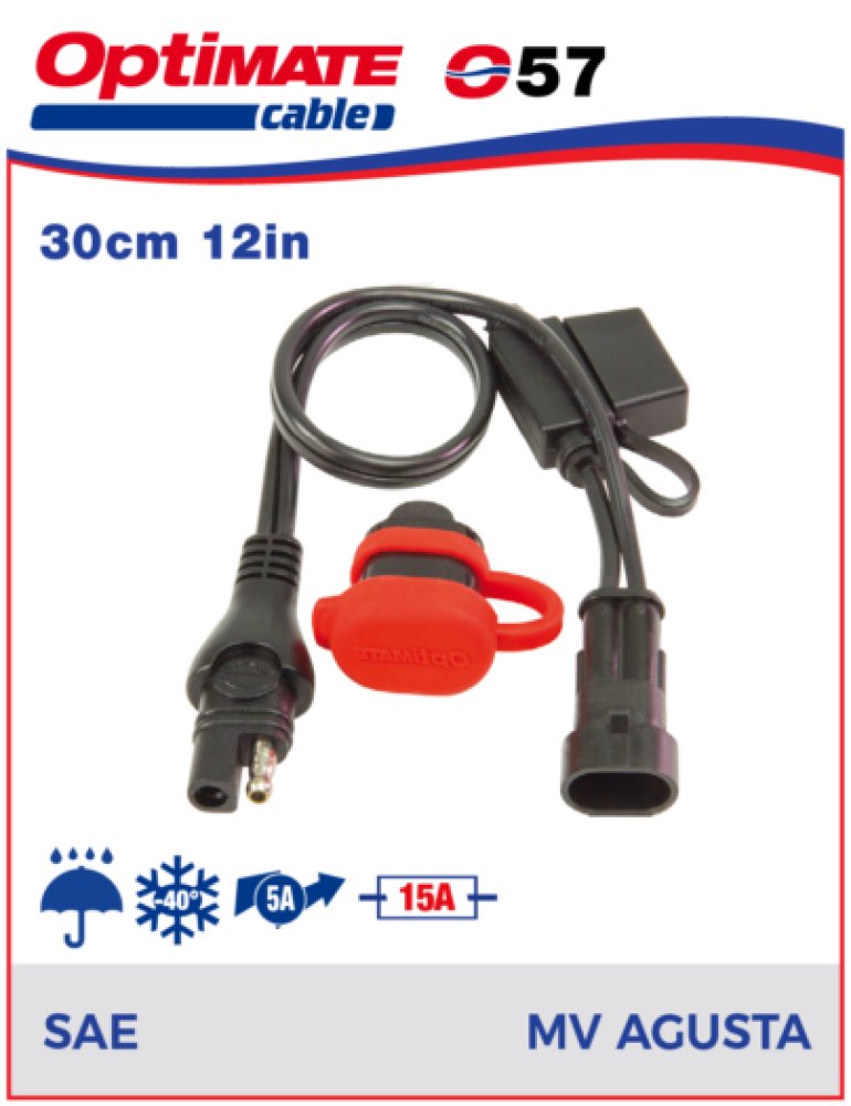 Adapter MV Agusta naar SAE