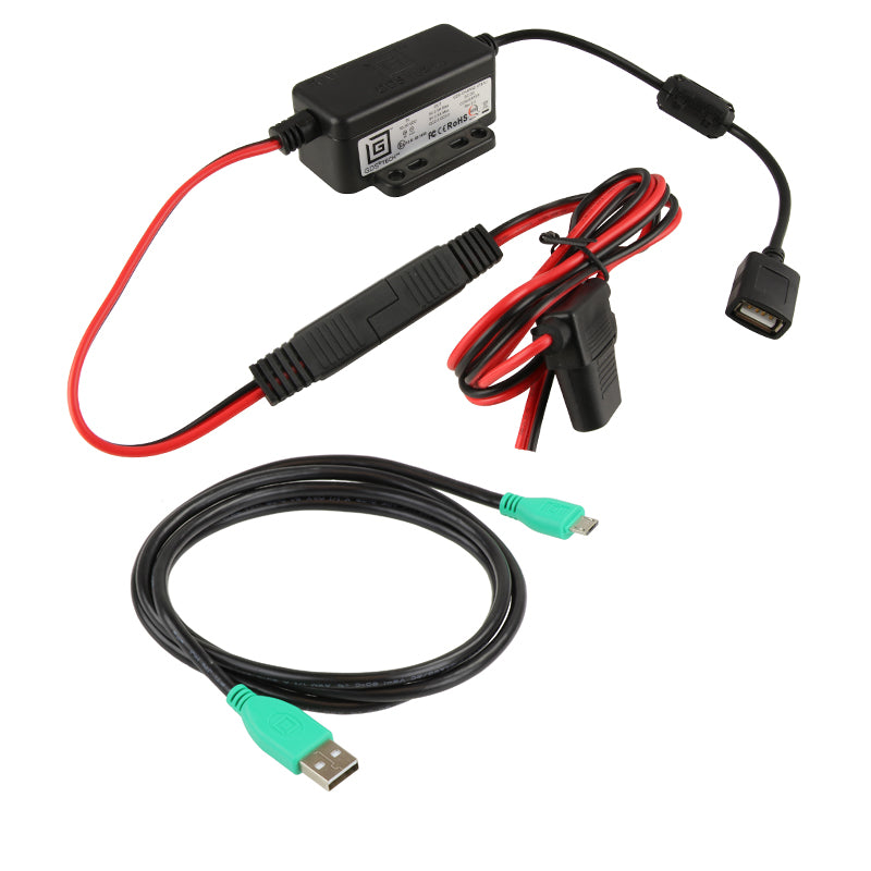 GDS® modulaire 10-30V vast bedrade lader met mUSB-kabel