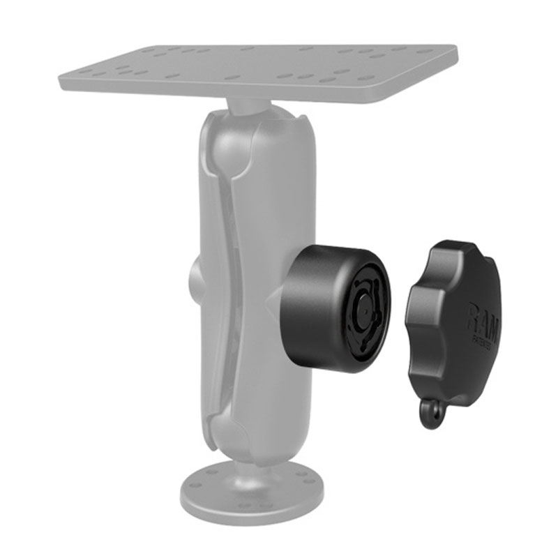 Bouton de sécurité RAM® Pin-Lock™ à 5 broches pour format C et bras pivotants