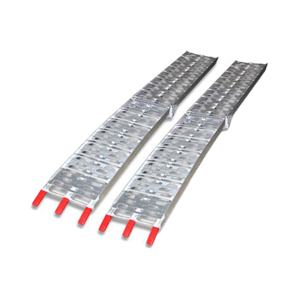 Oprijplaten alu plooibaar 680kg 2,3m 2st.
