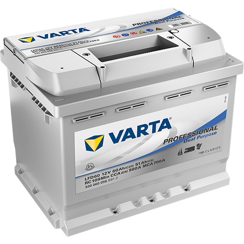 VARTA Batteri Dual Purpose LED60 12 V / 60 AH 930.060.064 