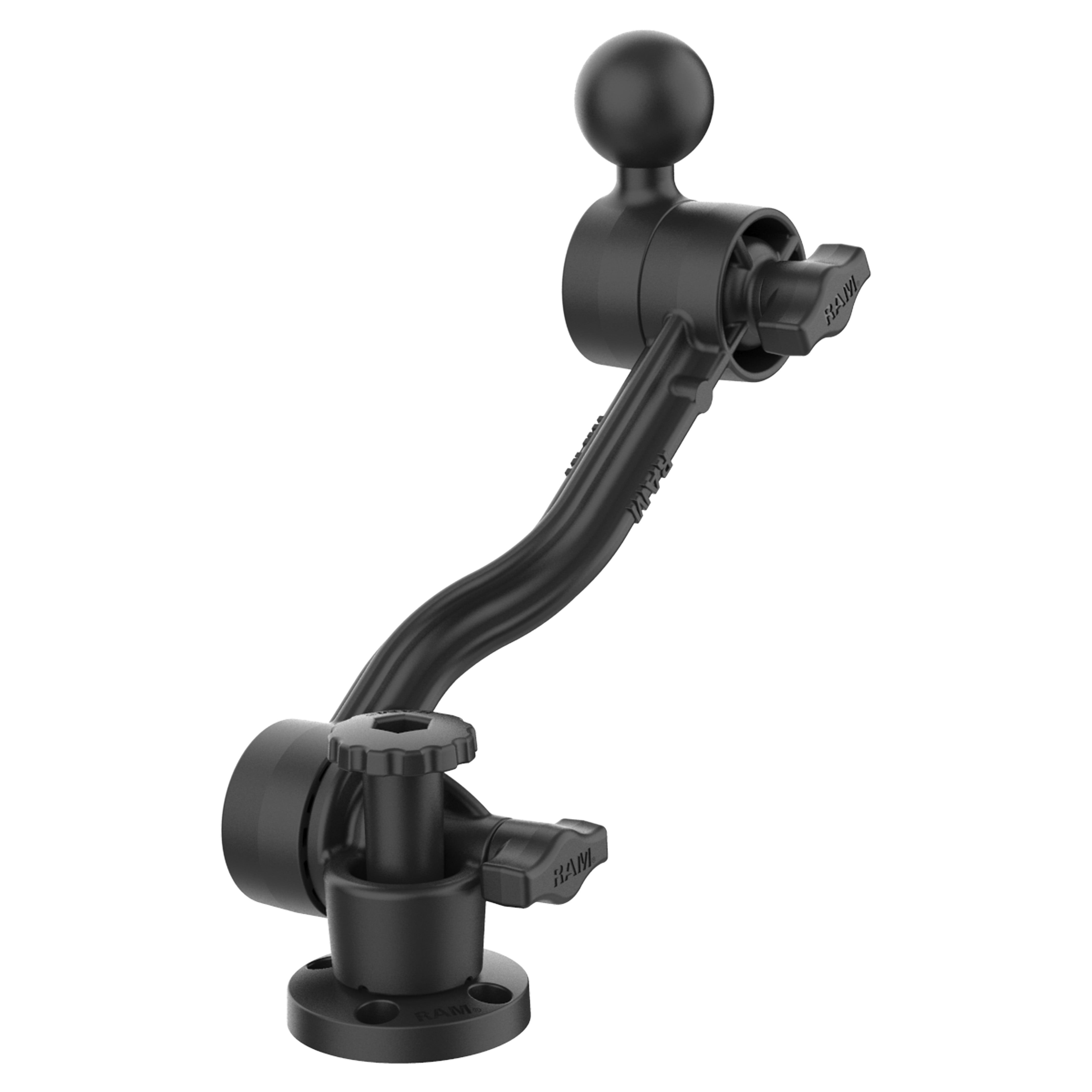 Bras à cliquet drill-down composite RAM® avec rotule