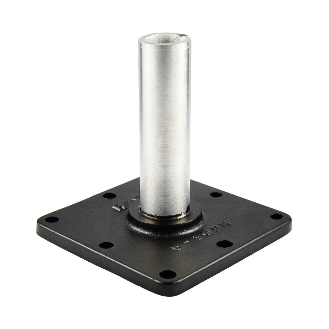 RAM® 1" NPT-paal met horizontale basis