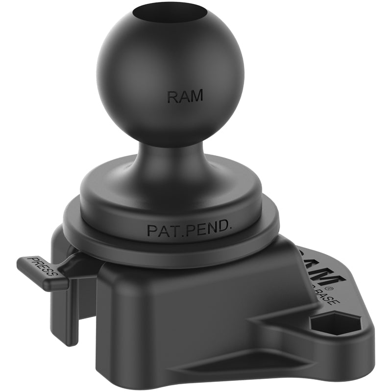 RAM® Track Ball™ base med drill-down receiver