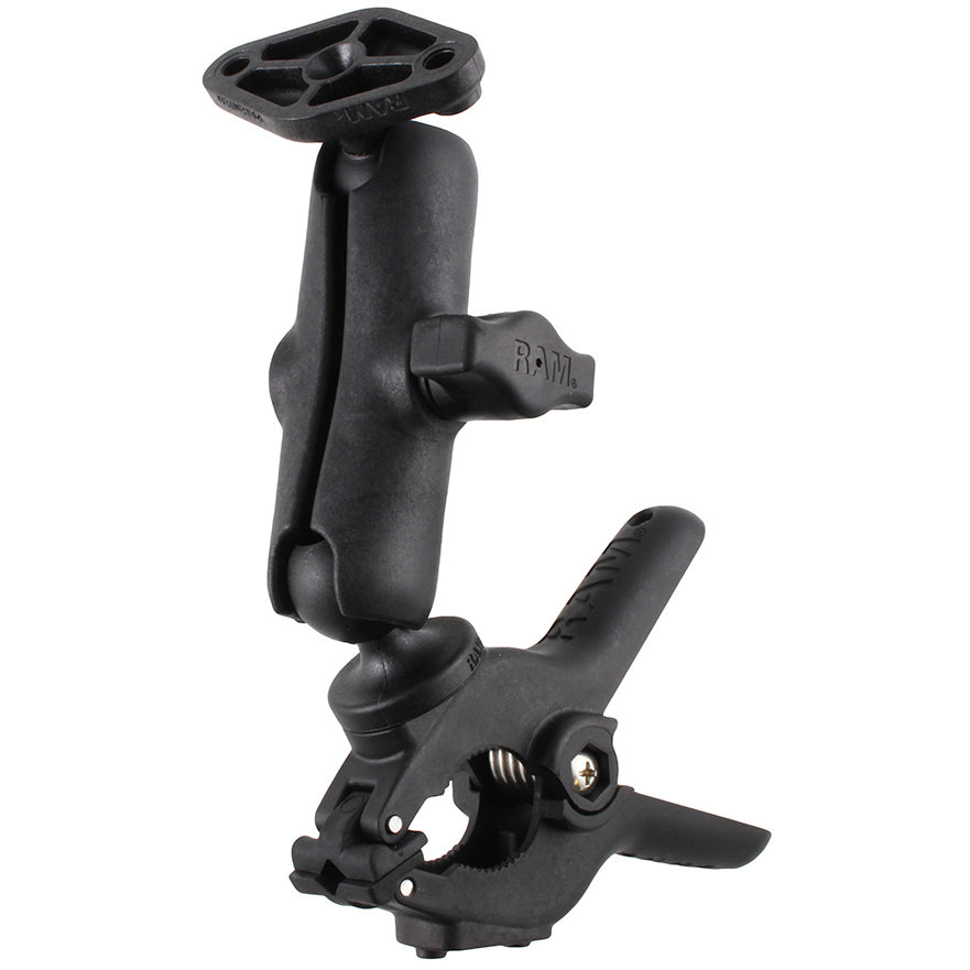 RAM® Tough-Clamp™ grand support à double coupelle avec plaque diamant