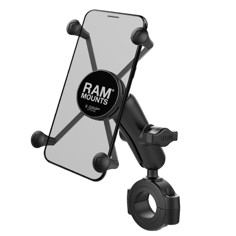 RAM® X-Grip® houder voor grote telefoons met Torque™ grote railbasis - medium arm