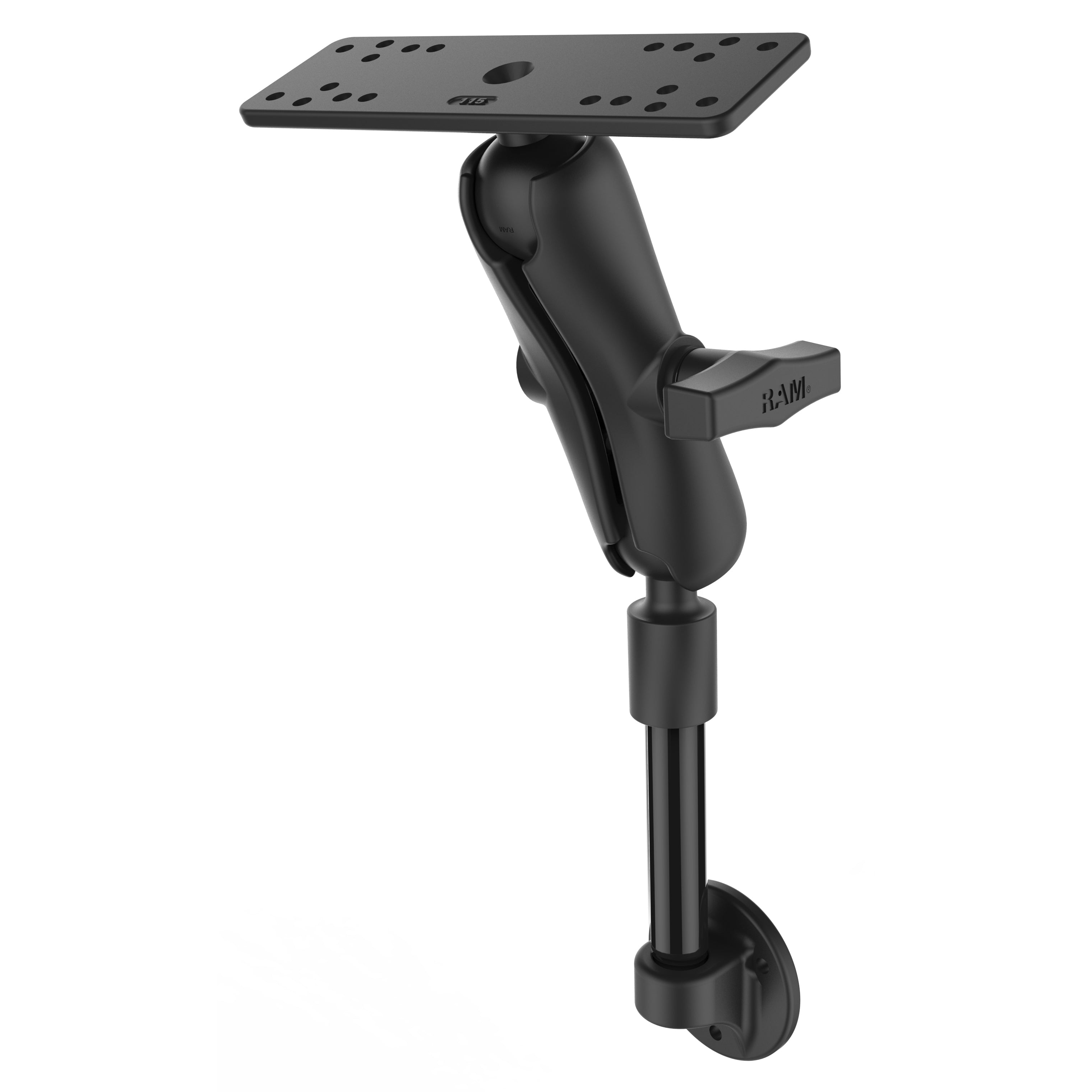 RAM® 6" lang 0° NPT rørholder med dobbelt kugleholder