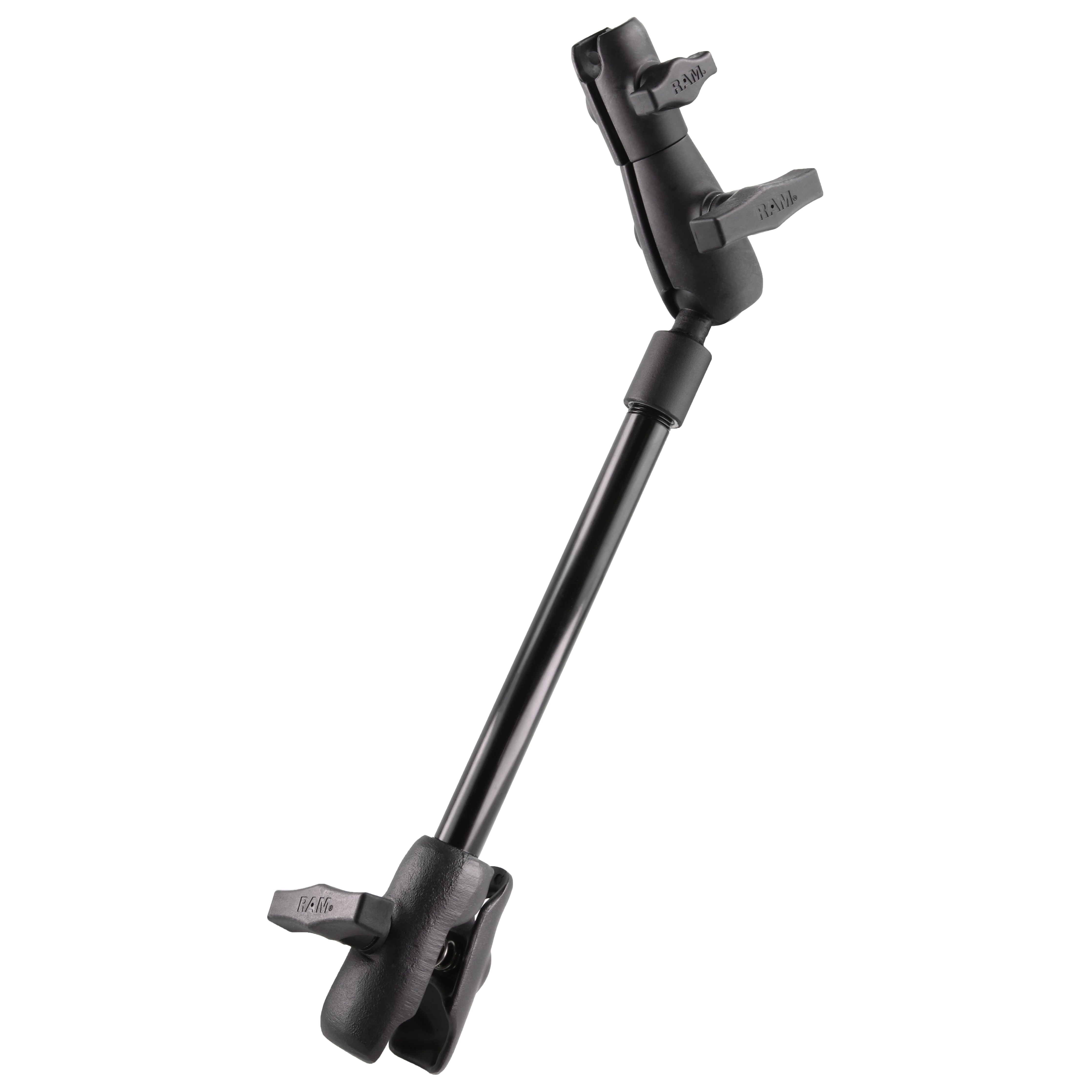 RAM® 18.5" lange dubbele komarm van C-formaat naar B-formaat en NPT-buisverlenging