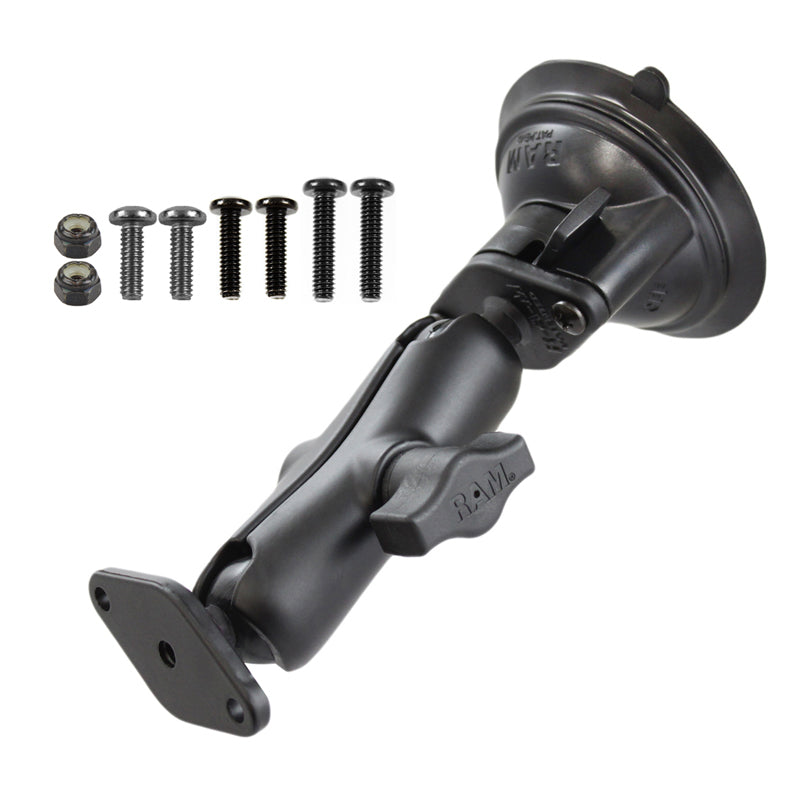 RAM® Twist-Lock™ zuignaphouder met Uniden-bevestigingsmateriaal