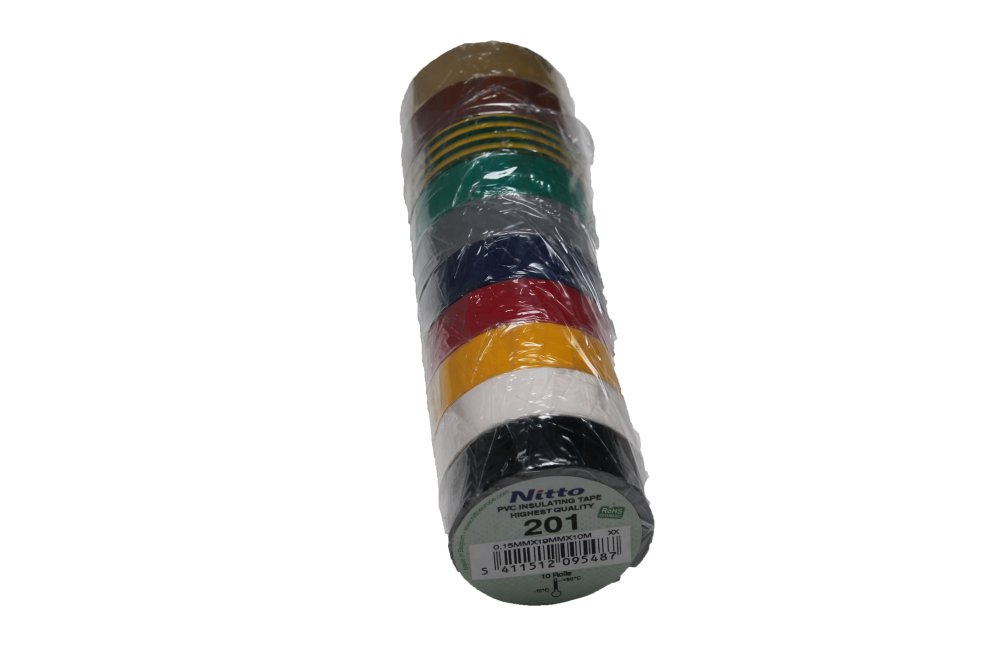 Ruban isolant assorti 19mm