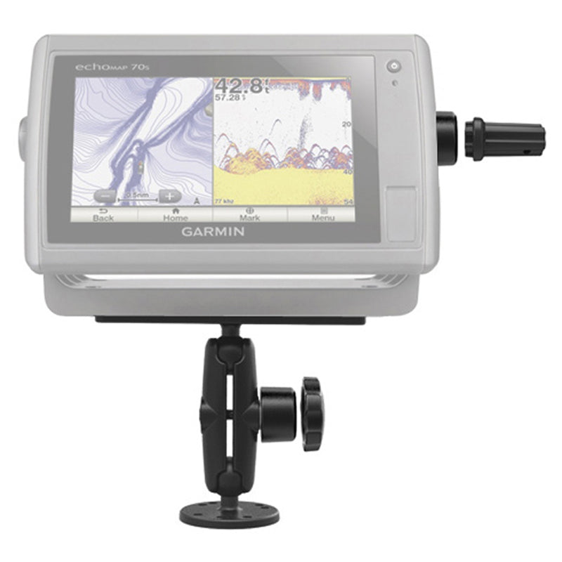 RAM® Pin-Lock™ houder voor mariene elektronica met Gimbal-knop - B-formaat medium