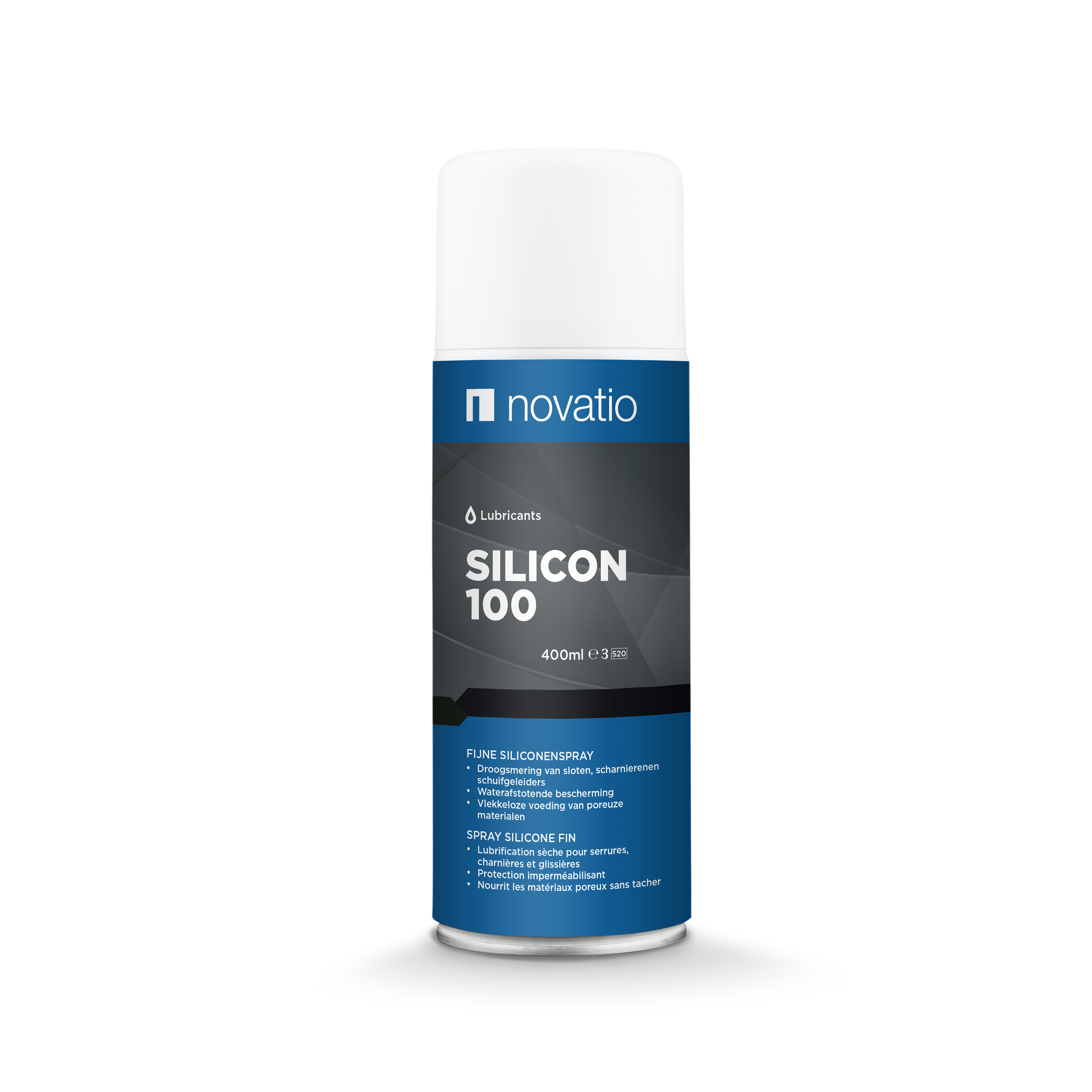 Novatio Silicon 100 Ramen en Deuren - aerosol 400ml