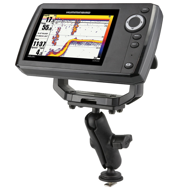RAM® Track Ball™ dubbele kogelhouder voor Humminbird Helix 5